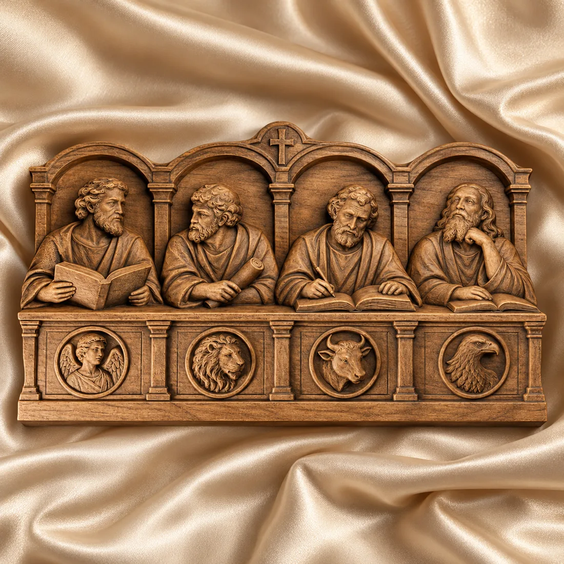 Four Evangelists Relief relief mockup